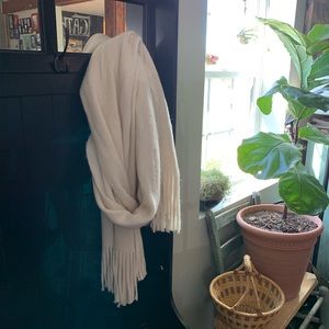 SOLD White Scarf